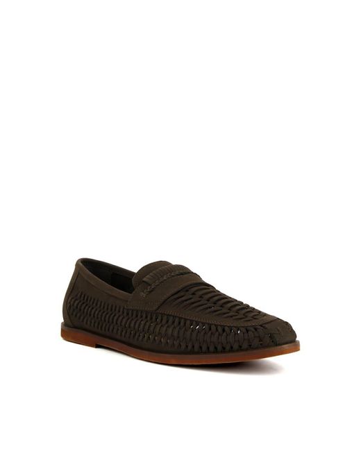Dune Brown 'brickles' Casual Shoes for men