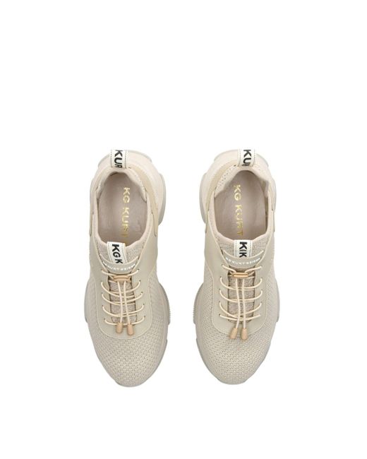 KG by Kurt Geiger Natural 'wicked' Fabric Trainers for men