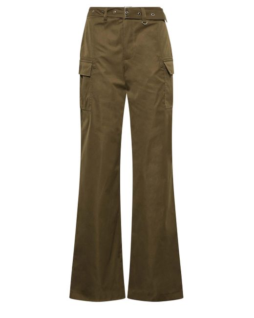 Long Tall Sally Green Talll Cargo Trousers