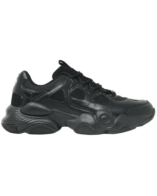Black brand sneakers discount