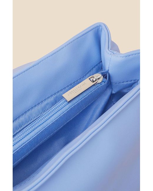 Accessorize Blue Large Puffer Cross-body Bag