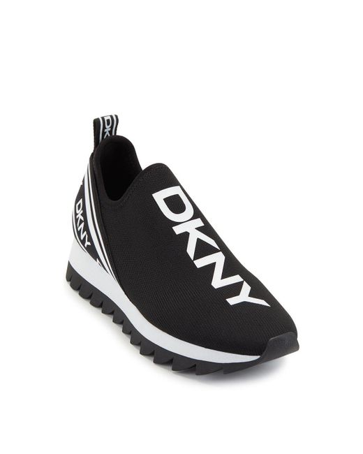 DKNY Abbi Slip On Sneaker Black/white