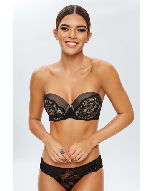 Ann Summers Black Sexy Lace Planet Multiway Bra