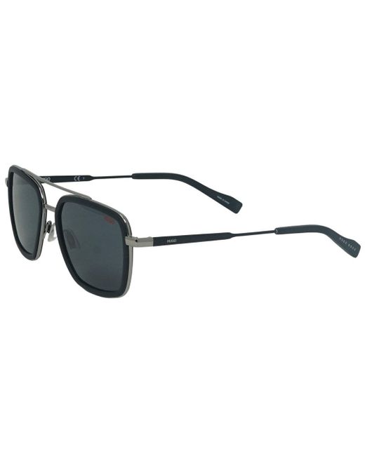 Boss Gray Ir Black Sunglasses for men