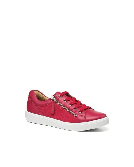 Hotter Pink 'chase' Deck Trainers