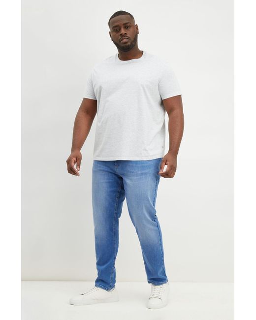 Burton Plus Tapered Hyperblue Jeans for men