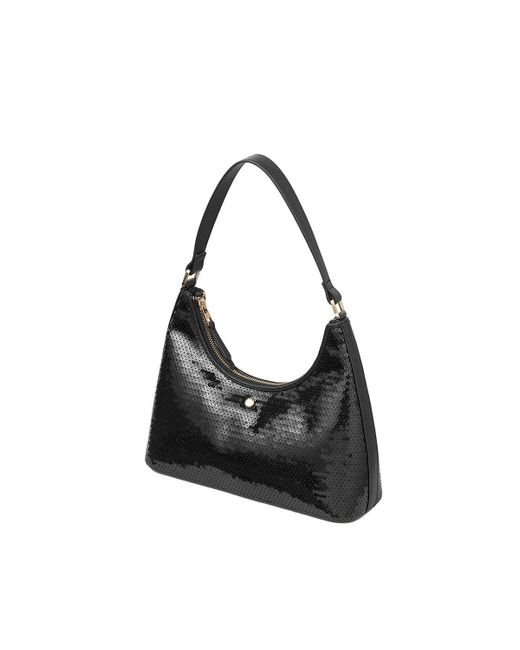 Fiorelli Black Vega Sequin Shoulder Bag
