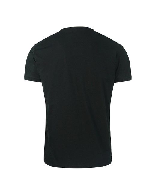 DSquared² Very Very Dan Fit Cool Way Black T-shirt for men