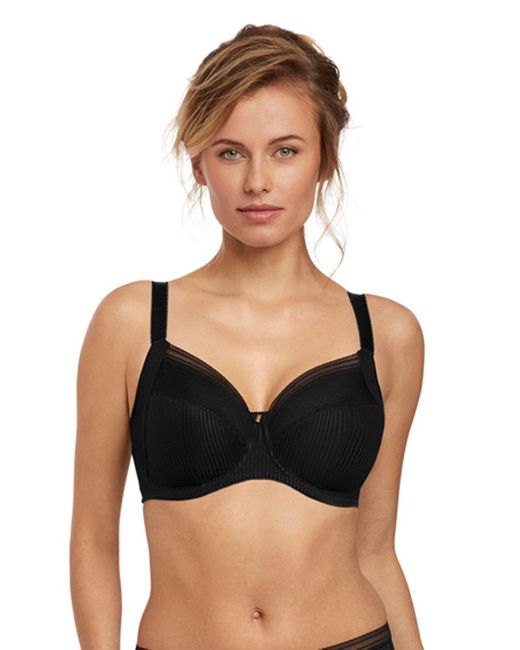 Fantasie Black Fusion Full Cup Side Support Bra