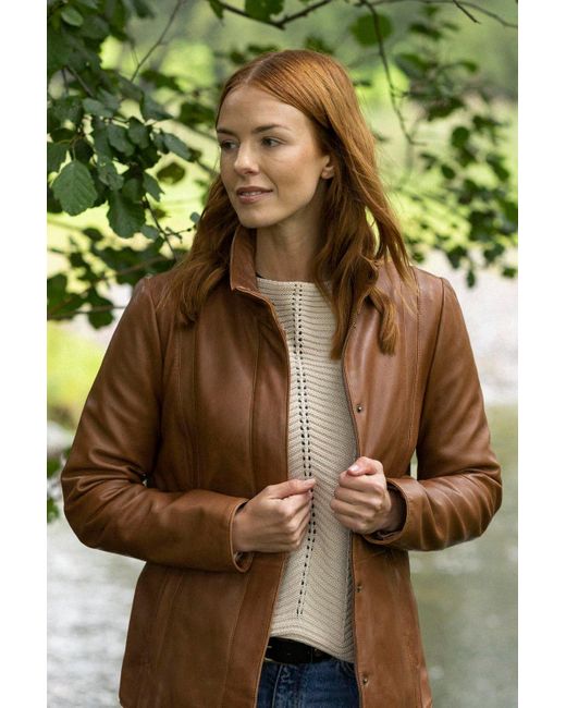 Lakeland Leather Green 'mardale' Leather Jacket