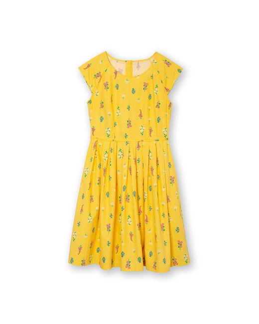 Kite Yellow Chesil Poplin Dress