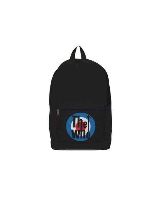 The Who Black Target One Backpack