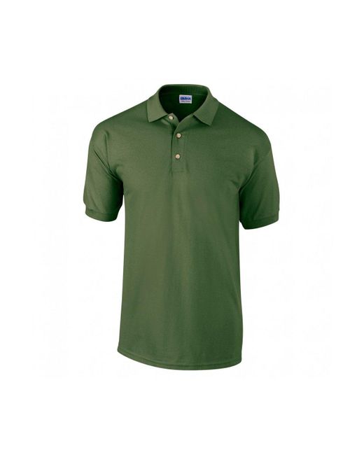 Gildan Green Ultra Cotton Pique Polo Shirt for men