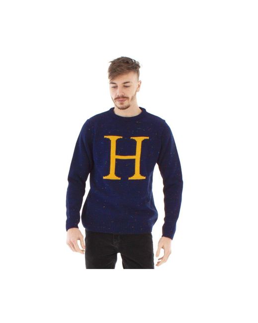 Harry Potter Blue H Knitted Sweatshirt