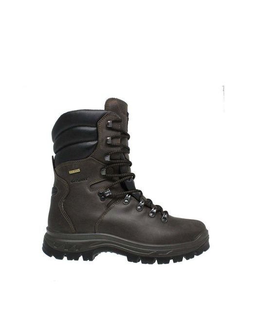 Grisport Black Decoy Waxy Leather Walking Boots for men