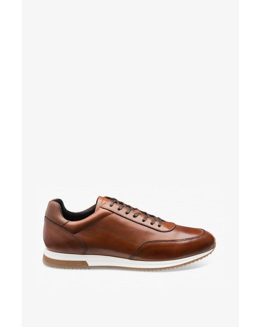 Loake Brown 'bannister' Trainers for men