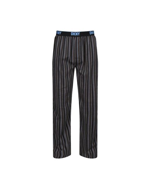 DKNY Black Gulls Lounge Pants for men