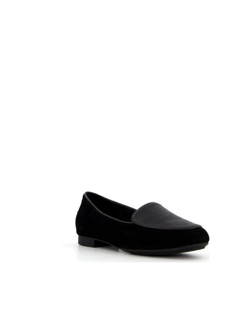 Dune Black 'giovana' Suede Loafers