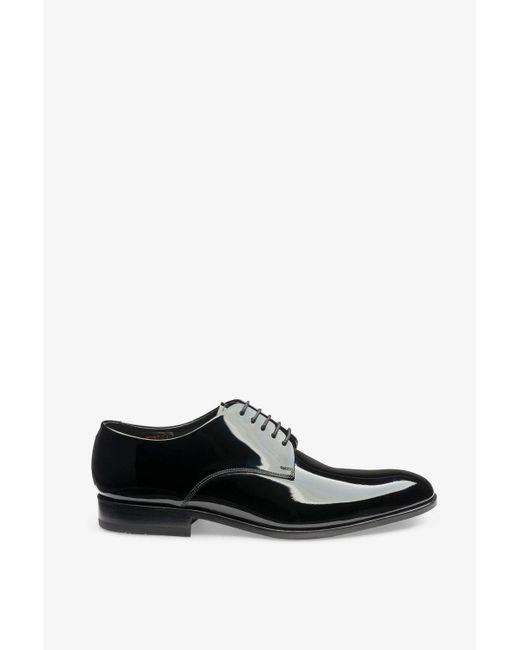 Loake Black 'bow' Derby Shoes for men