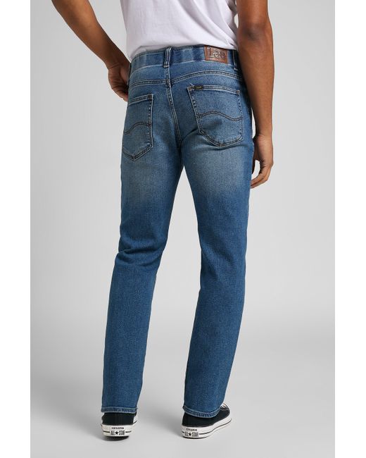 Lee Jeans Blue Straight Fit Xm for men