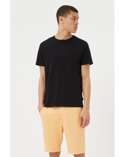 Burton Black Orange Chino Shorts for men