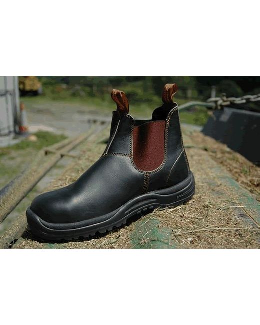 Blundstone Black #192 Steel Toe Chelsea Boot