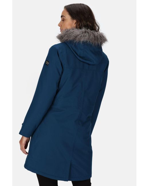 Regatta lumexia Iii Waterproof Parka Jacket in Blue Lyst UK