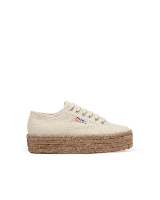 Superga hotsell rope platform