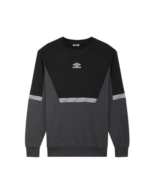 Umbro Black Sports Style Club Sweatshirt for men