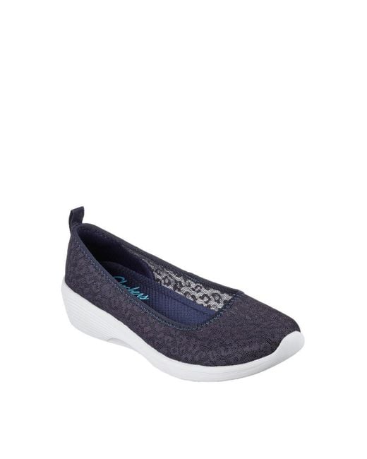 Skechers Blue 'arya Wild Insight' Shoe