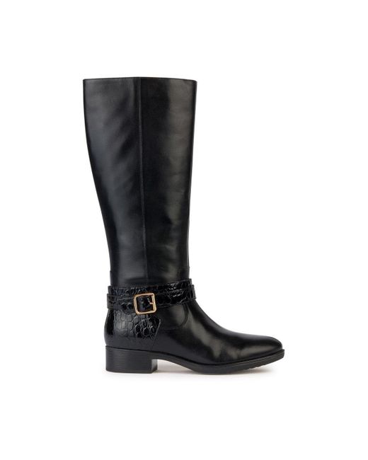 Geox Black D Felicity A' Boots