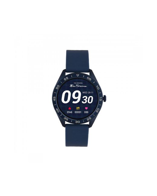 Ben Sherman Blue Multisport Aluminium Digital Quartz Smart Touch Watch - Bs079u for men