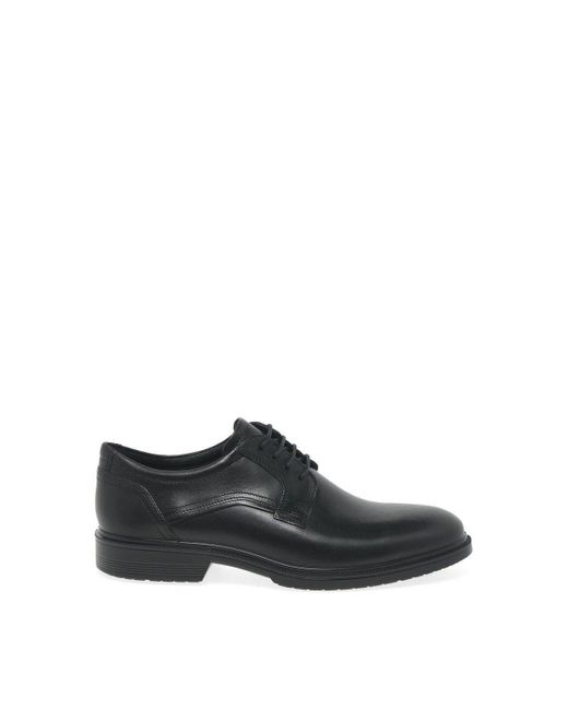 Ecco Black 'lisbon Plain' Formal Lace Up Shoes for men