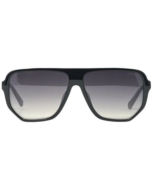 Guess Gray Gu00003 01q Black Sunglasses for men