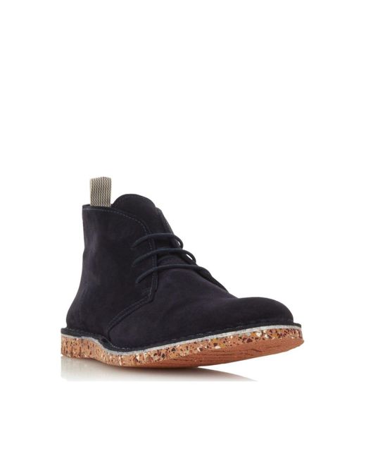 Bertie Blue 'choppers' Suede Chukka Boots for men