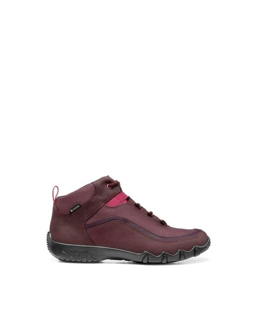 Hotter Purple Wide Fit 'ridge Ii' Gtx® Walking Boots