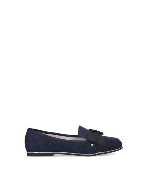 Miss Kg Blue 'nancy' Suedette Flats