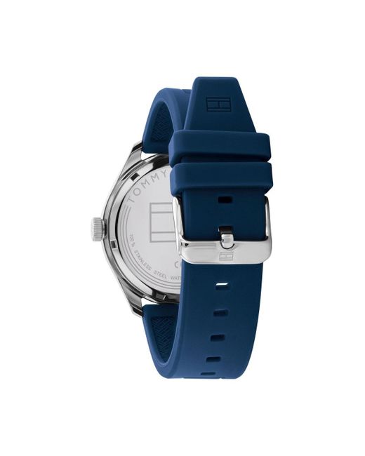 Tommy Hilfiger Blue Oliver Stainless Steel Classic Analogue Autoquartz Watch - 1791885 for men