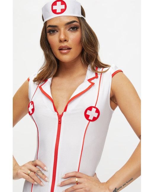 Ann Summers White Hospital Hottie Nurse Outfit