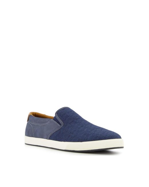 Dune Blue 'troy' Trainers for men