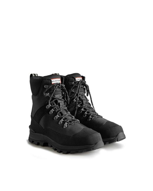 Hunter Black 'commando Boot' Boots for men