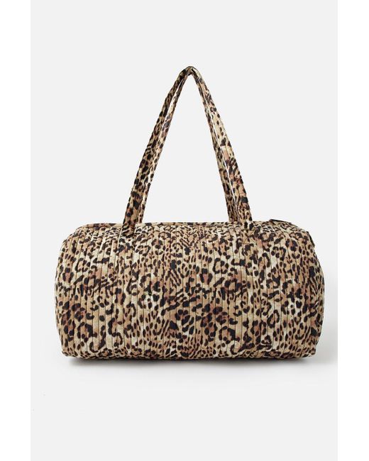 Accessorize Multicolor Leopard Weekender Bag