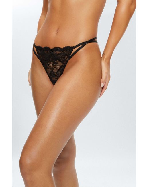 Ann Summers Brown Sexy Lace Planet String