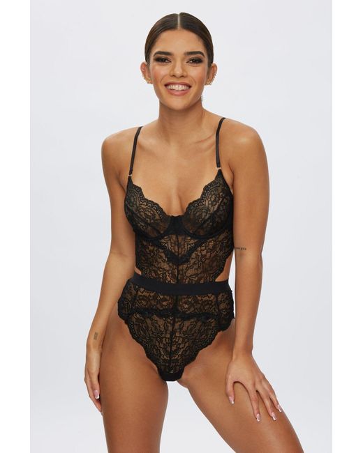 Ann Summers Black Hold Me Tight Body