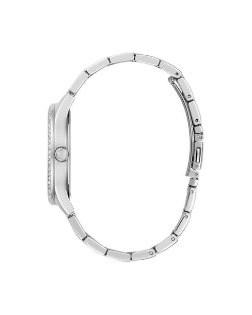 Guess Metallic Lady Idol Stainless Steel Fashion Analogue Quartz Watch - Gw0605l1