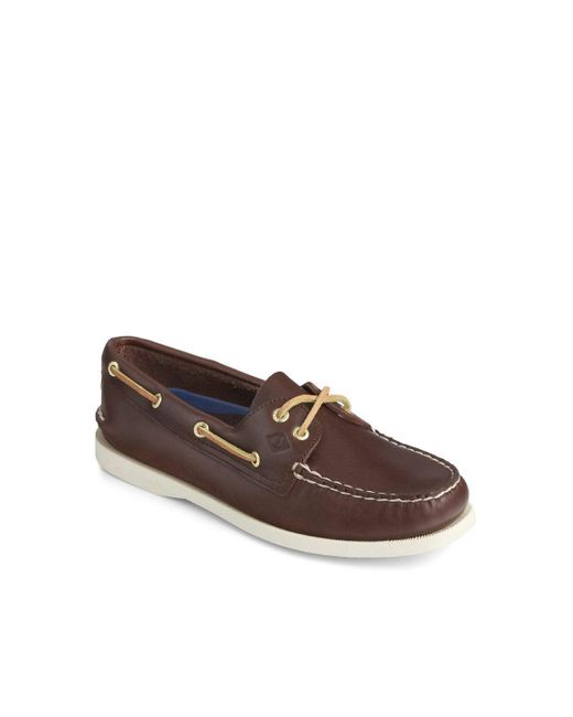 Sperry Top-Sider Brown 'authentic Original' Leather Shoes