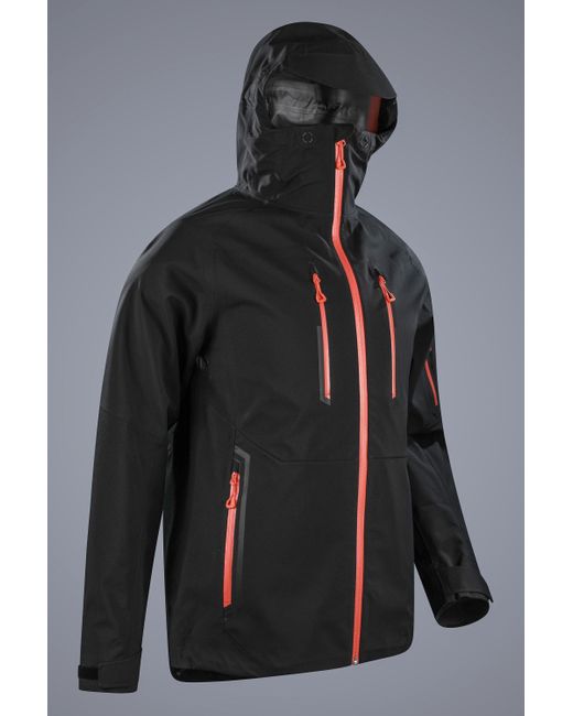 Mountain Warehouse Gray Ultra Himalaya Jacket Waterproof Trekking Hiking Coat for men