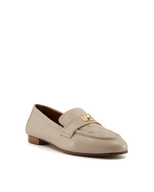 Dune Multicolor 'glance' Leather Loafers