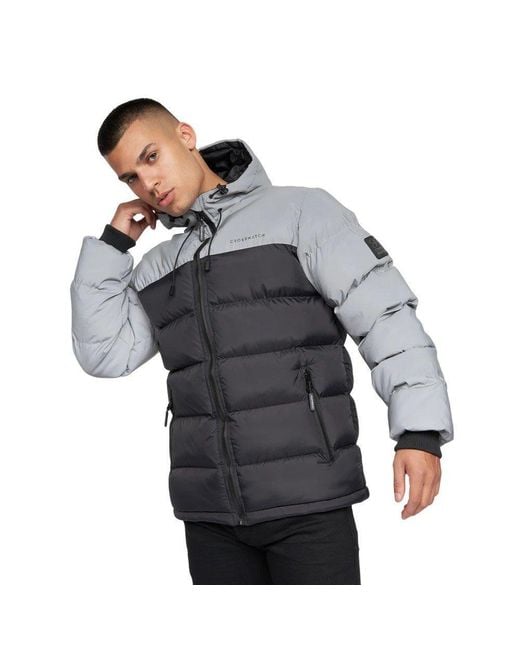 Mens store reflective parka
