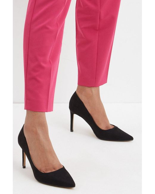 Dorothy Perkins Pink Dash Pointed Court Shoe